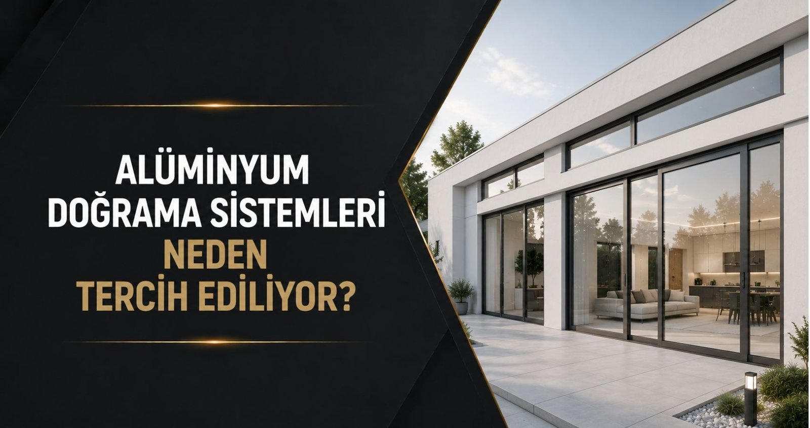Alüminyum Doğrama Sistemleri Neden Tercih Ediliyor? 