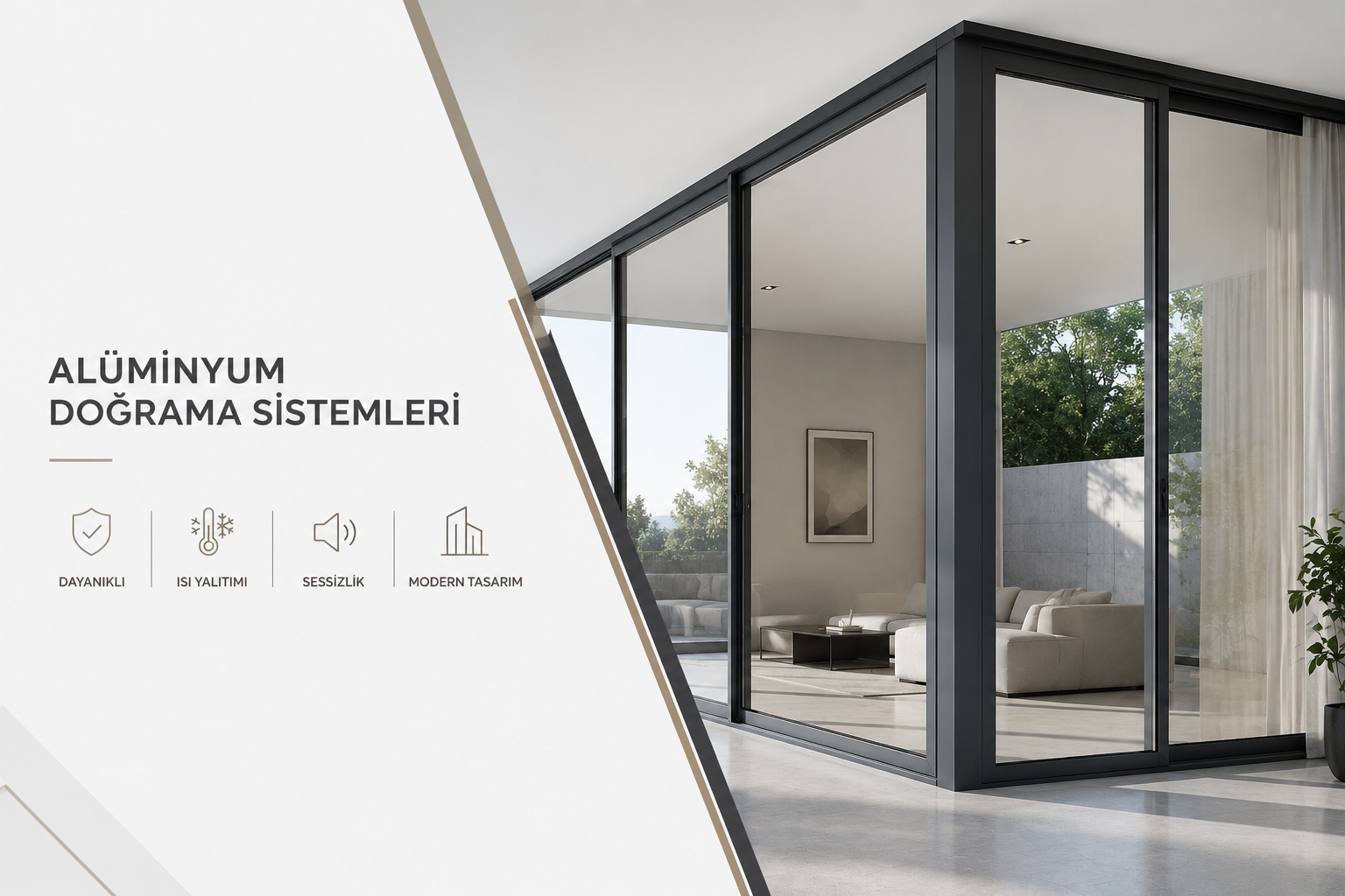 ALÜMİNYUM DOĞRAMA SİSTEMLERİ
